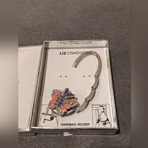 Liz Claiborne handbag holder - Butterfly with Rhinestone Accents